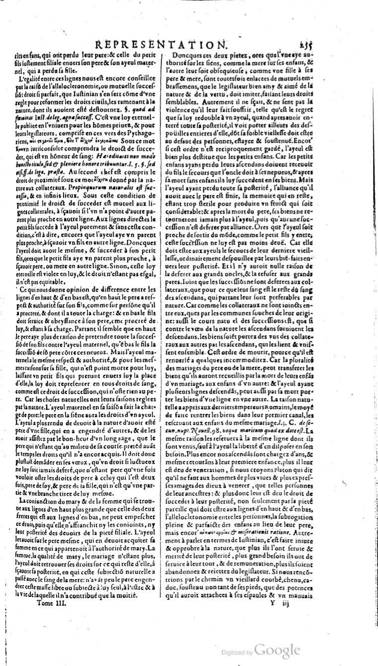 1629 - Veuve Nicolas Buon - Trésor du droit français (21754 T. 3) - BM Lyon