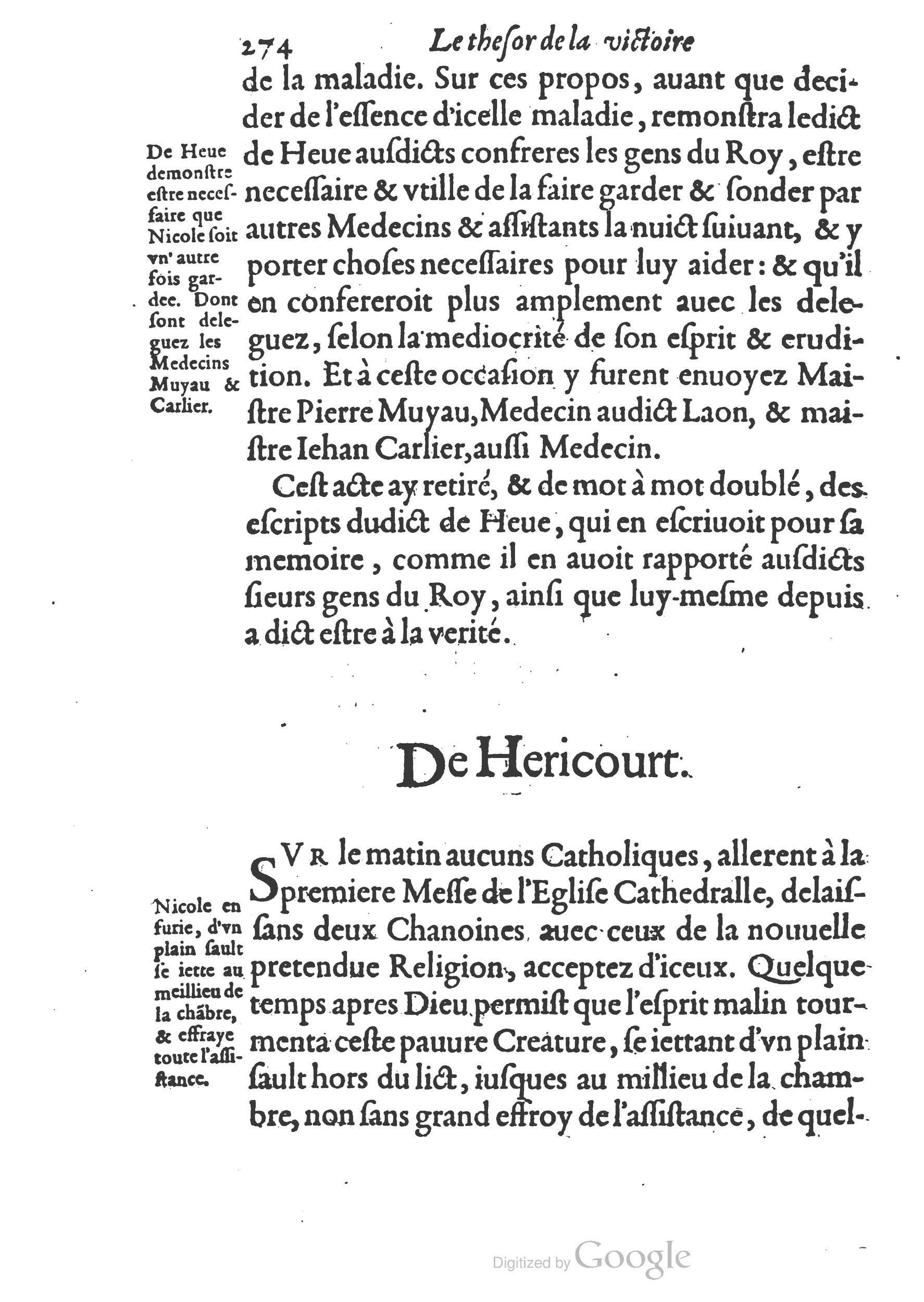 1578 - Nicolas Chesneau - Trésor et entière histoire de la triomphante victoire du corps de Dieu sur l’esprit malin - British Library 1578 - Nicolas Chesneau - Trésor et entière histoire de la triomphante victoire du corps de Dieu sur l’esprit malin - British Library