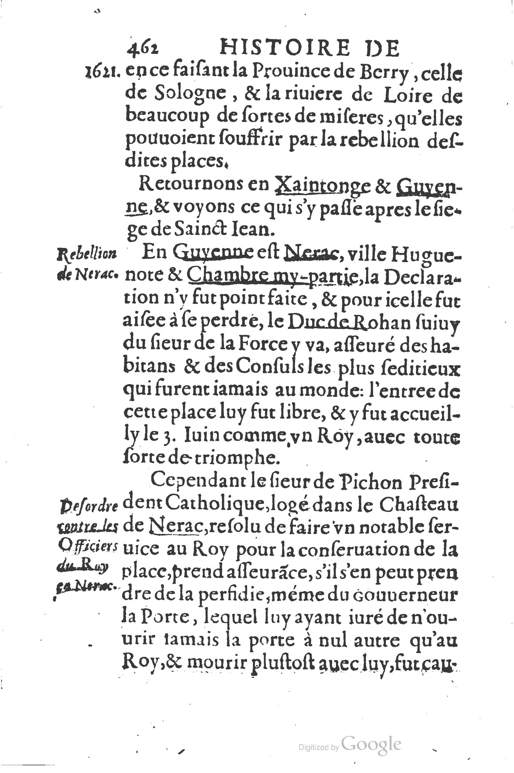 1626 - Joseph Bouillerot - Trésor de l’histoire générale de notre temps - BSB Munich