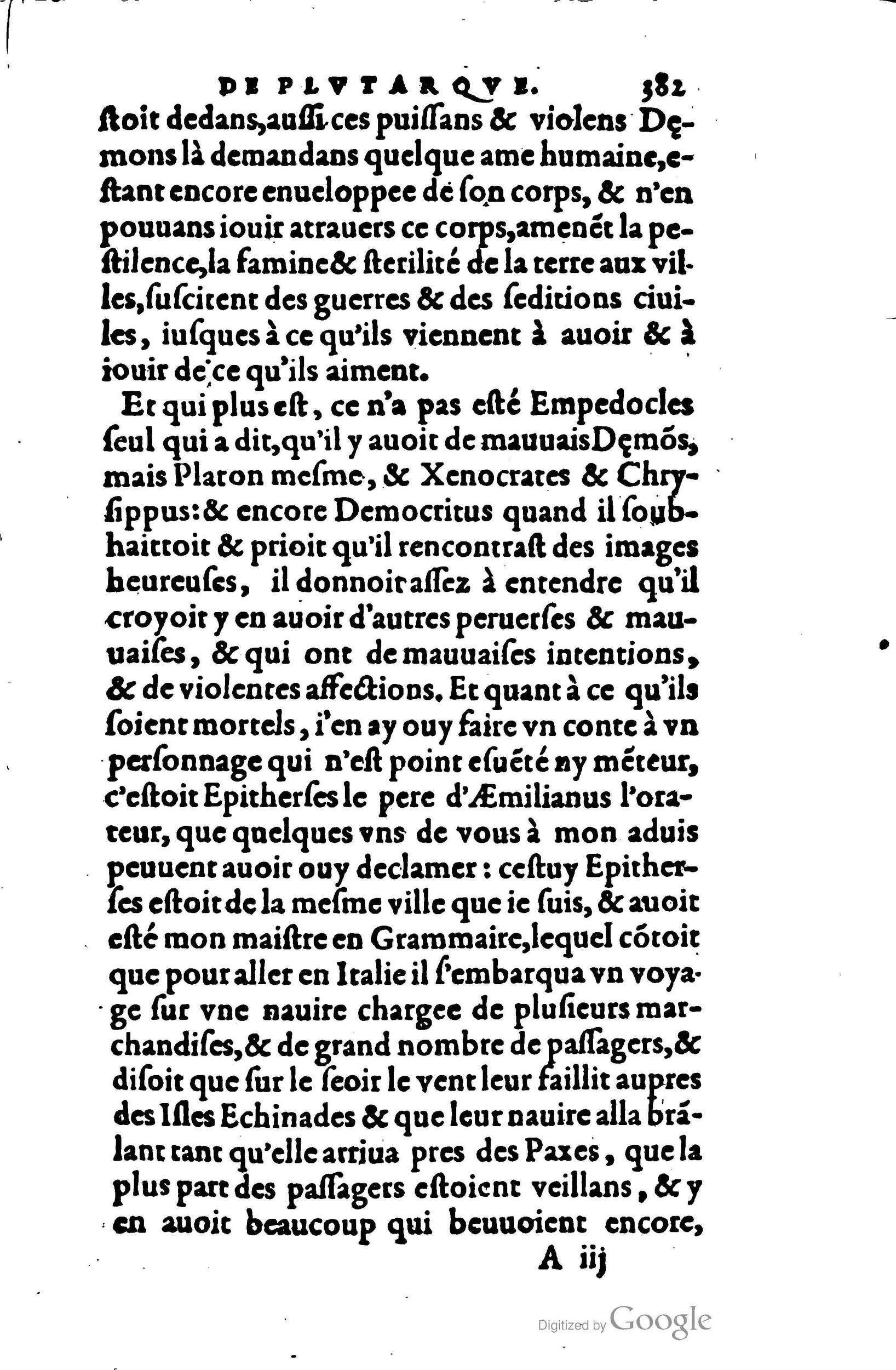 1578 - Jean Poupy - Trésor des morales de Plutarque - BSB Munich