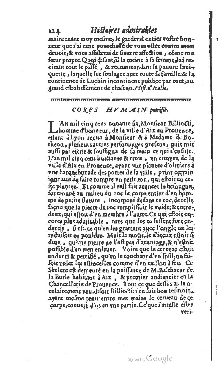 1610 - Paul Marceau - Trésor d’histoires admirables et mémorables - BSB Munich 1610 - Paul Marceau - Trésor d’histoires admirables et mémorables - BSB Munich