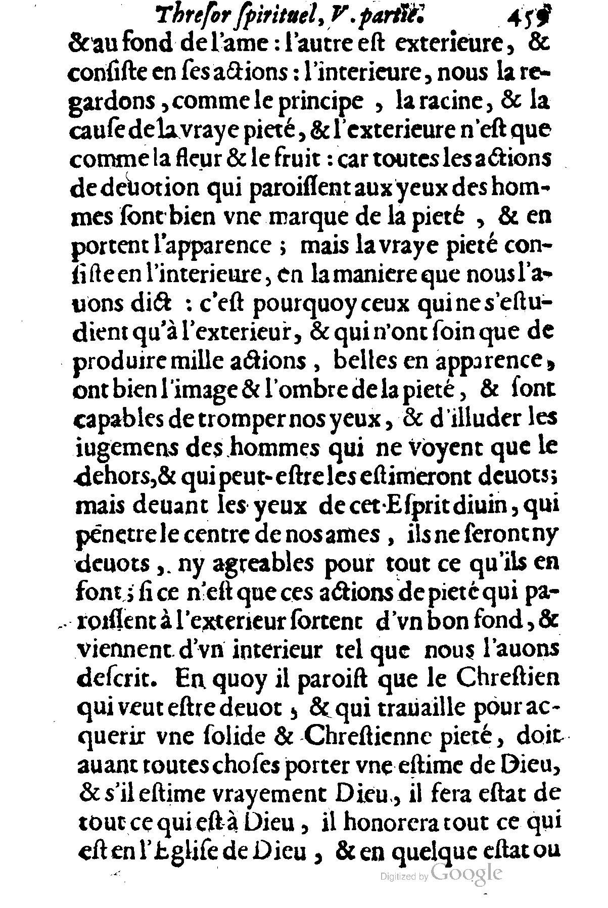 1635 - Sébastien Huré - Trésor spirituel contenant les obligations - BM Lyon