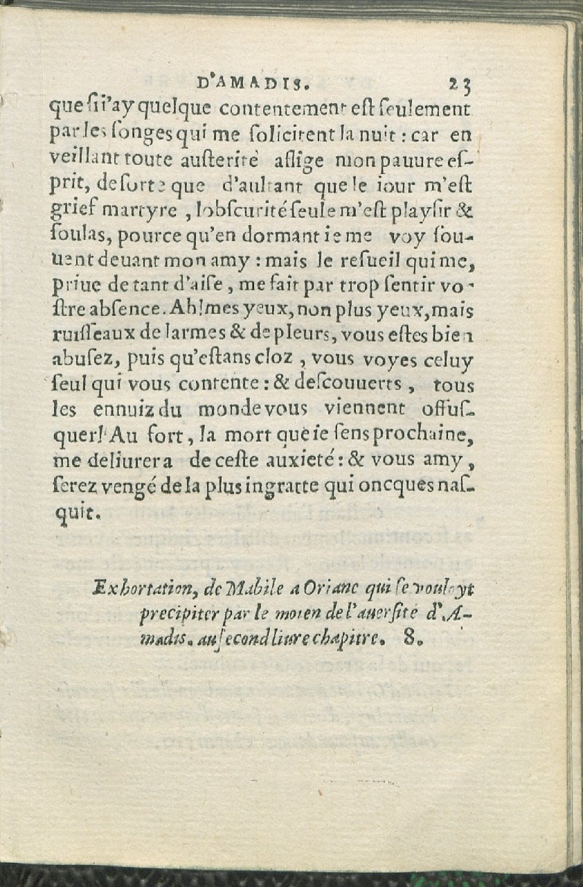 1559 - Pierre Regnard - Trésor des Amadis - Det KLG Copenhague