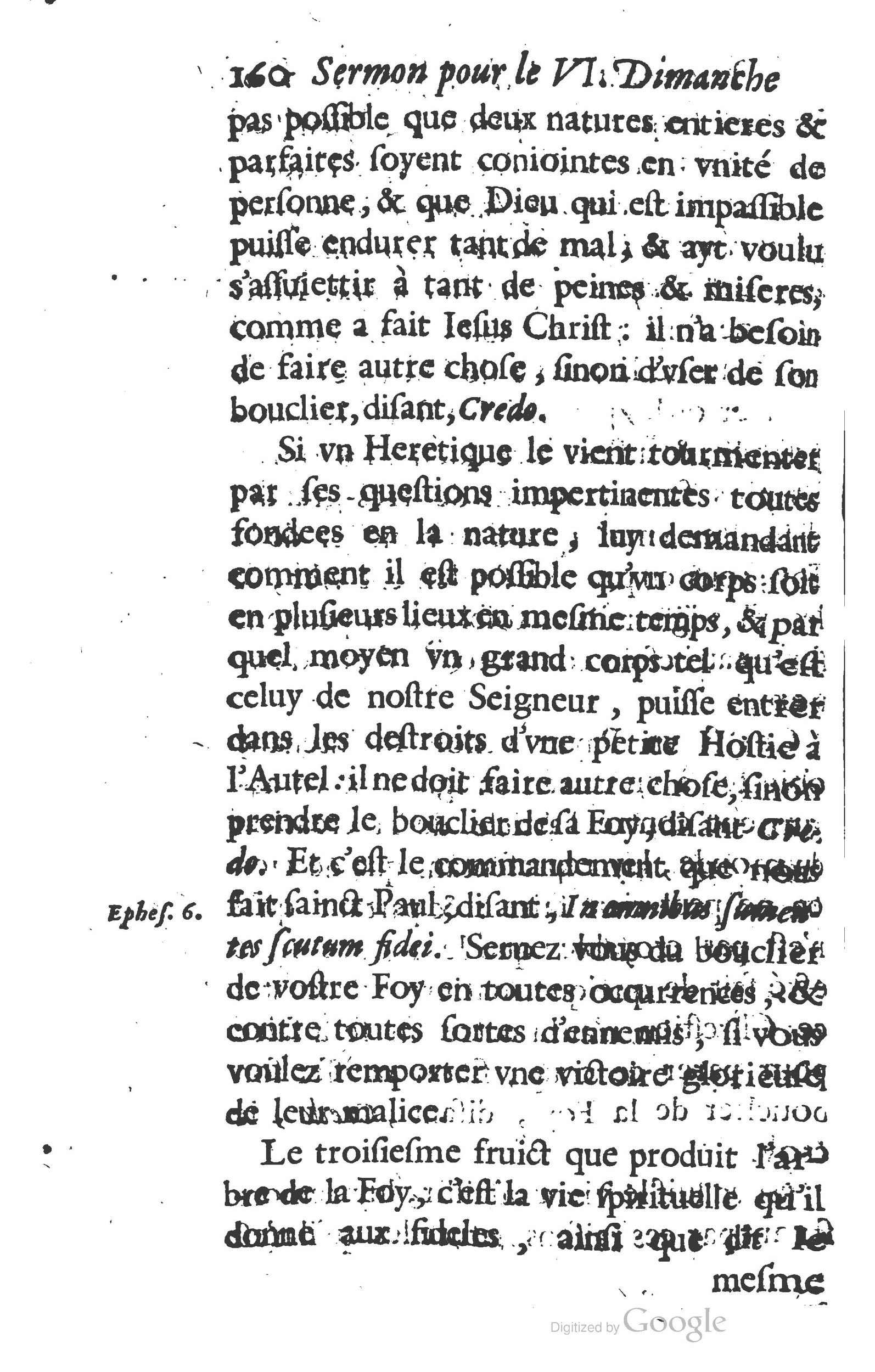 1629 - Manassés de Préaulx - Sermons ou Trésors de la piété chrétienne - BM Lyon