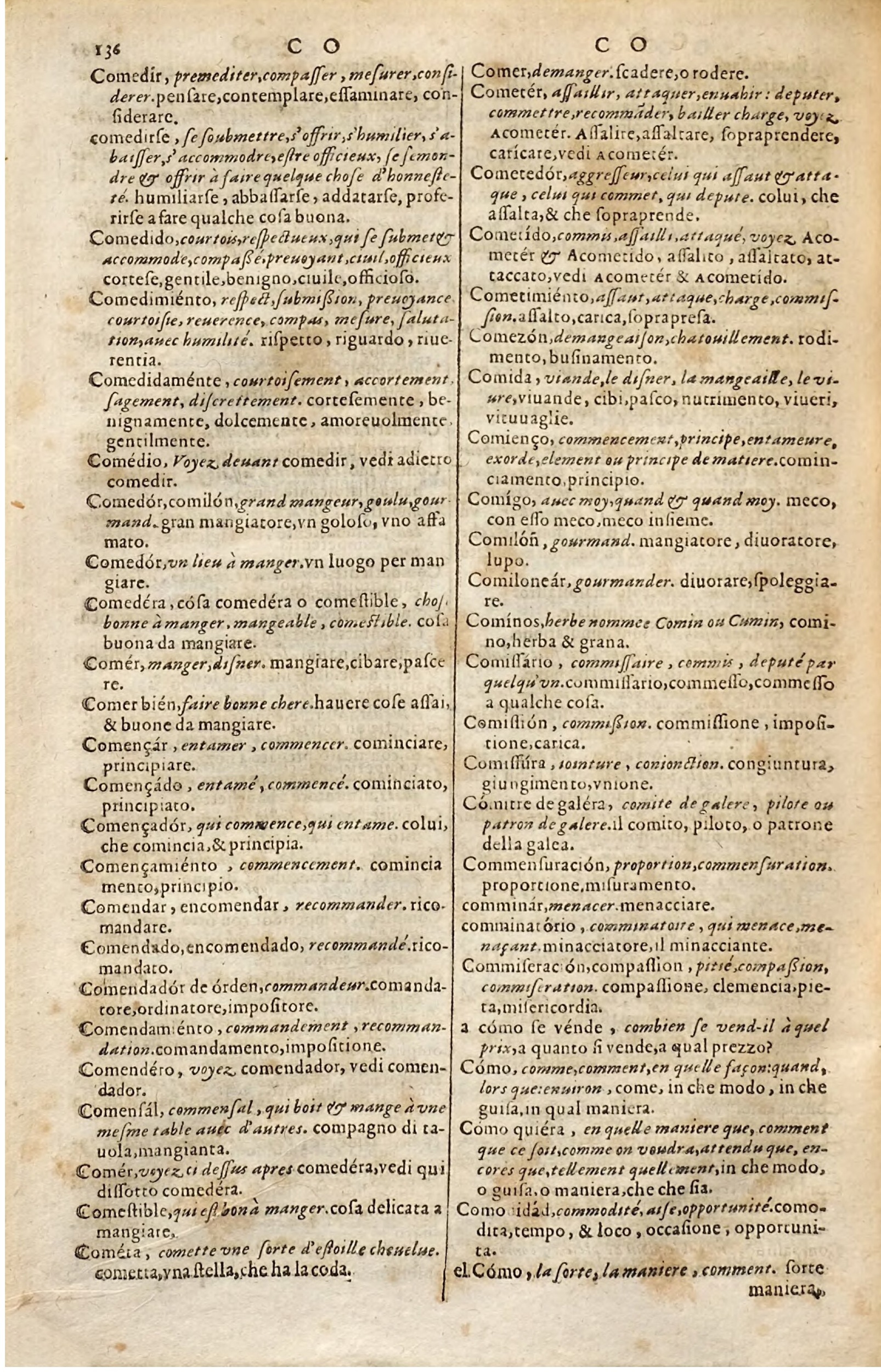 1627 - Jacques Crespin - Trésor des trois langues - Regensburg