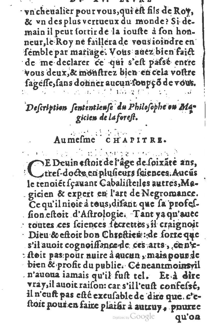1582 - Jean Huguetan - Trésor des Amadis T. 1 - BM Lyon
