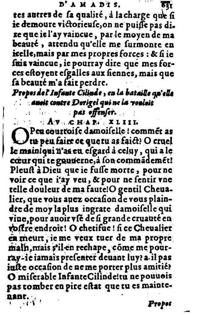 1582 - Jean Huguetan - Trésor des Amadis T. 2 - BM Lyon 1582 - Jean Huguetan - Trésor des Amadis T. 2 - BM Lyon