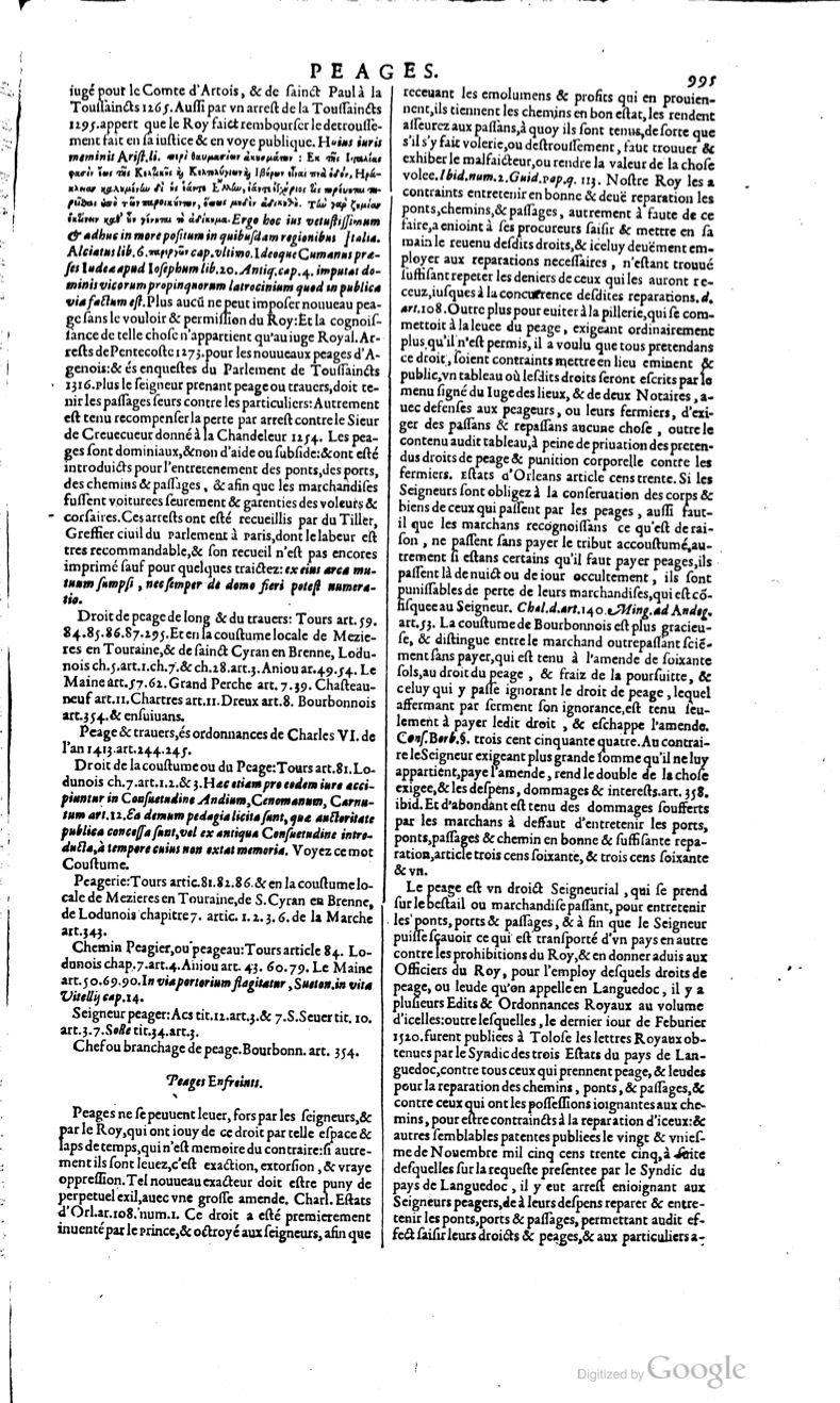 1629 - Veuve Nicolas Buon - Trésor du droit français (29620 T. 2) - BM Lyon
