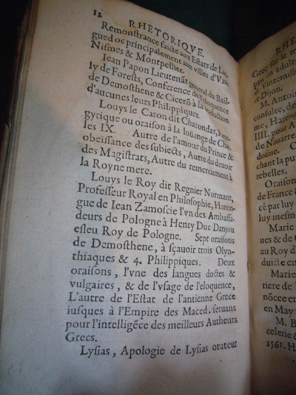 1602 - François Jacquin - Trésor des bons esprits français - BnF Arsenal