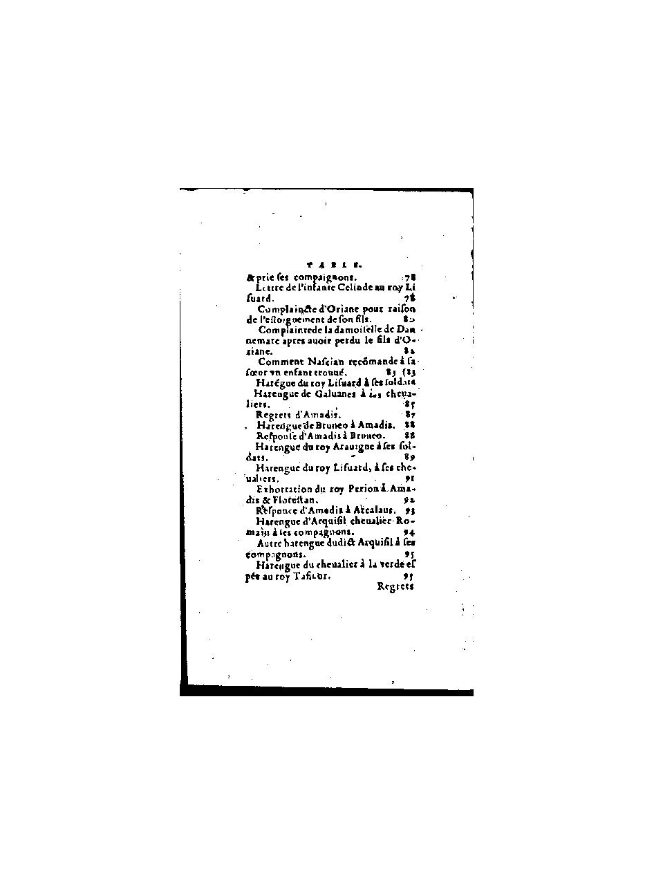 1571 - Jean Huguetan - Trésor des Amadis - BnF