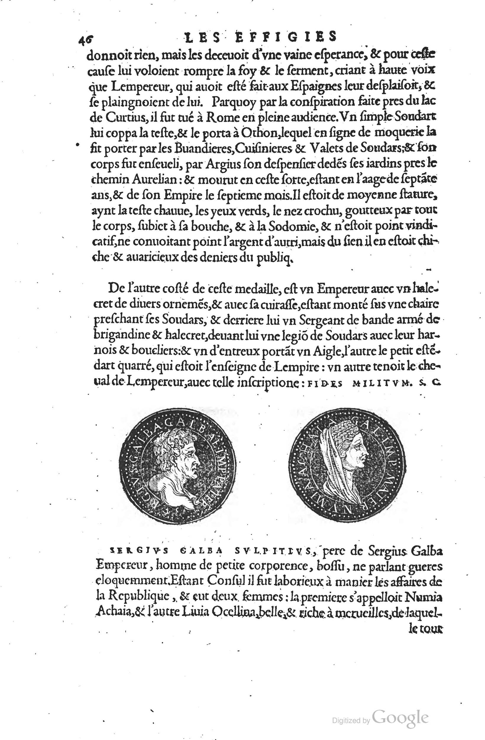 1553 - Jacopo Strada et Thomas Guérin - Épitome du Trésor des antiquités - Prague