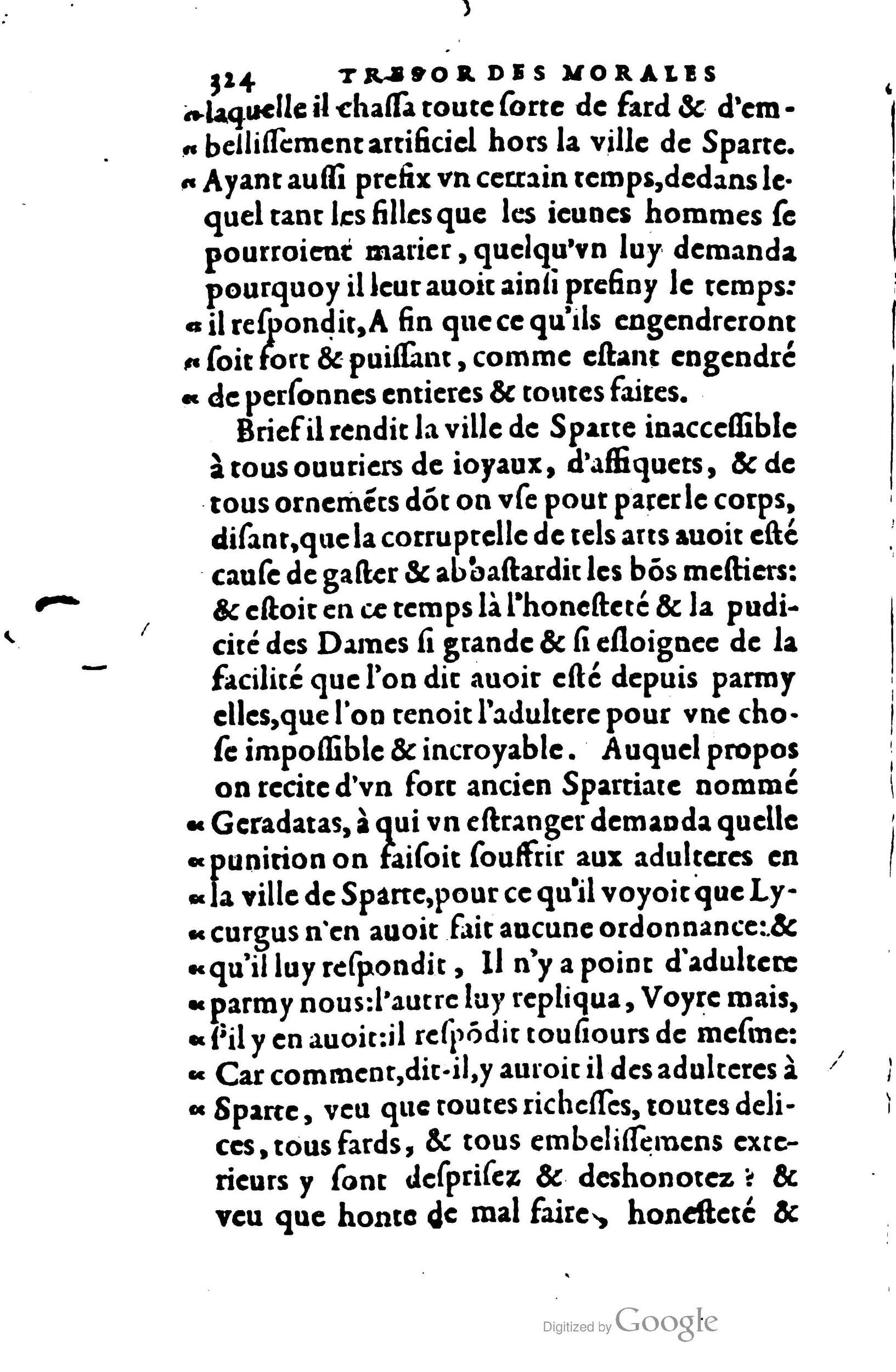 1578 - Jean Poupy - Trésor des morales de Plutarque - BSB Munich