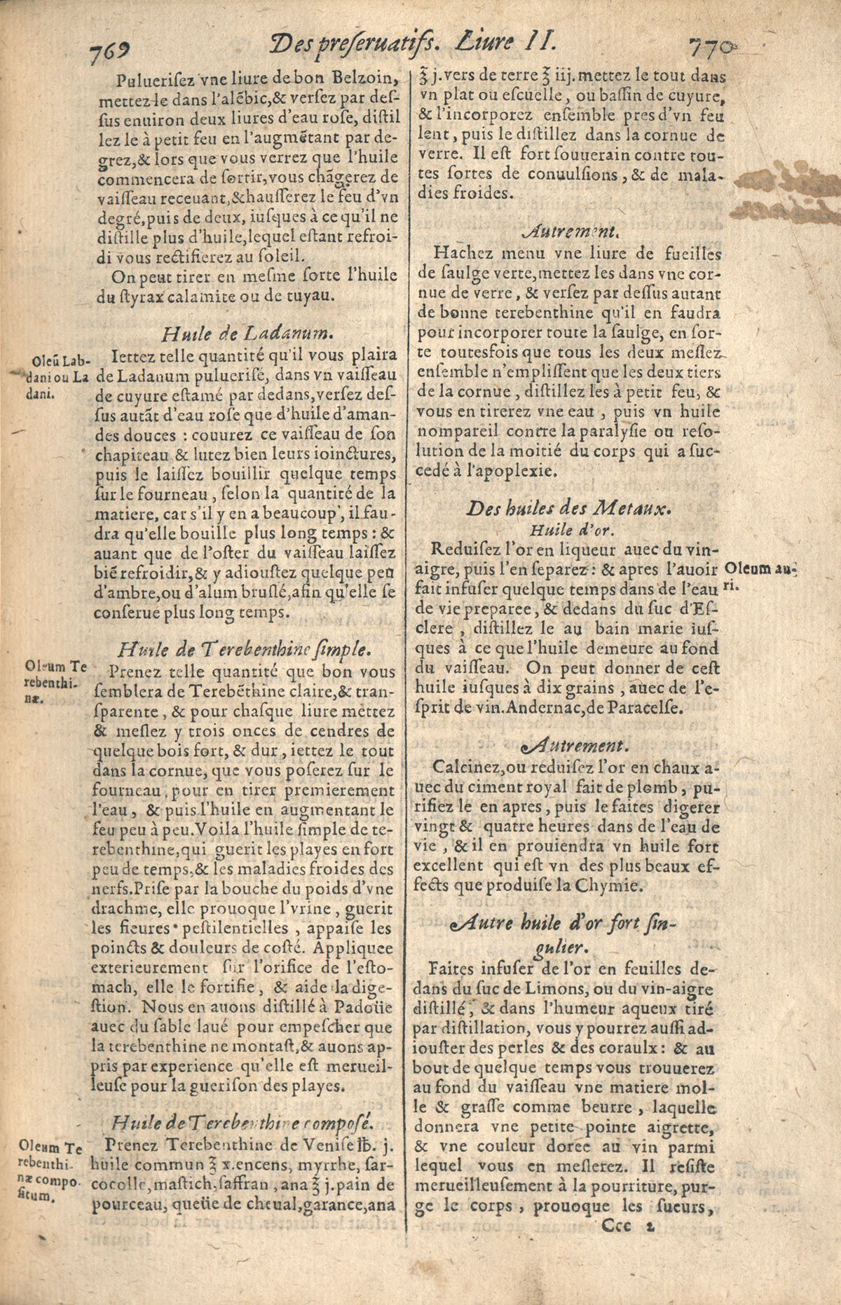 1610 - Étienne Gamonet - Grand Trésor ou dispensaire - CESR Tours