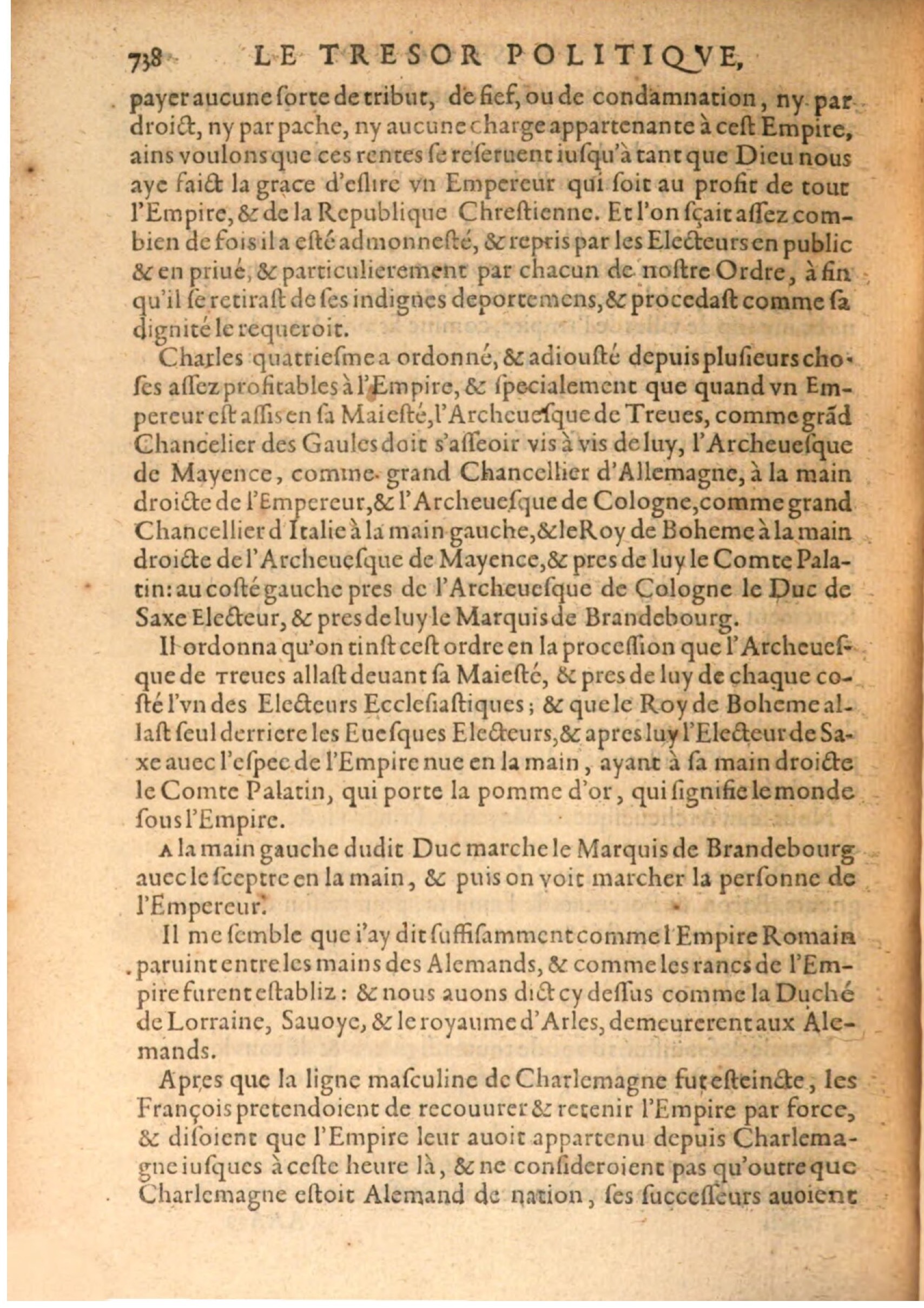 1608 - Pierre Chevalier - Trésor politique - BSB Munich 1608 - Pierre Chevalier - Trésor politique - BSB Munich