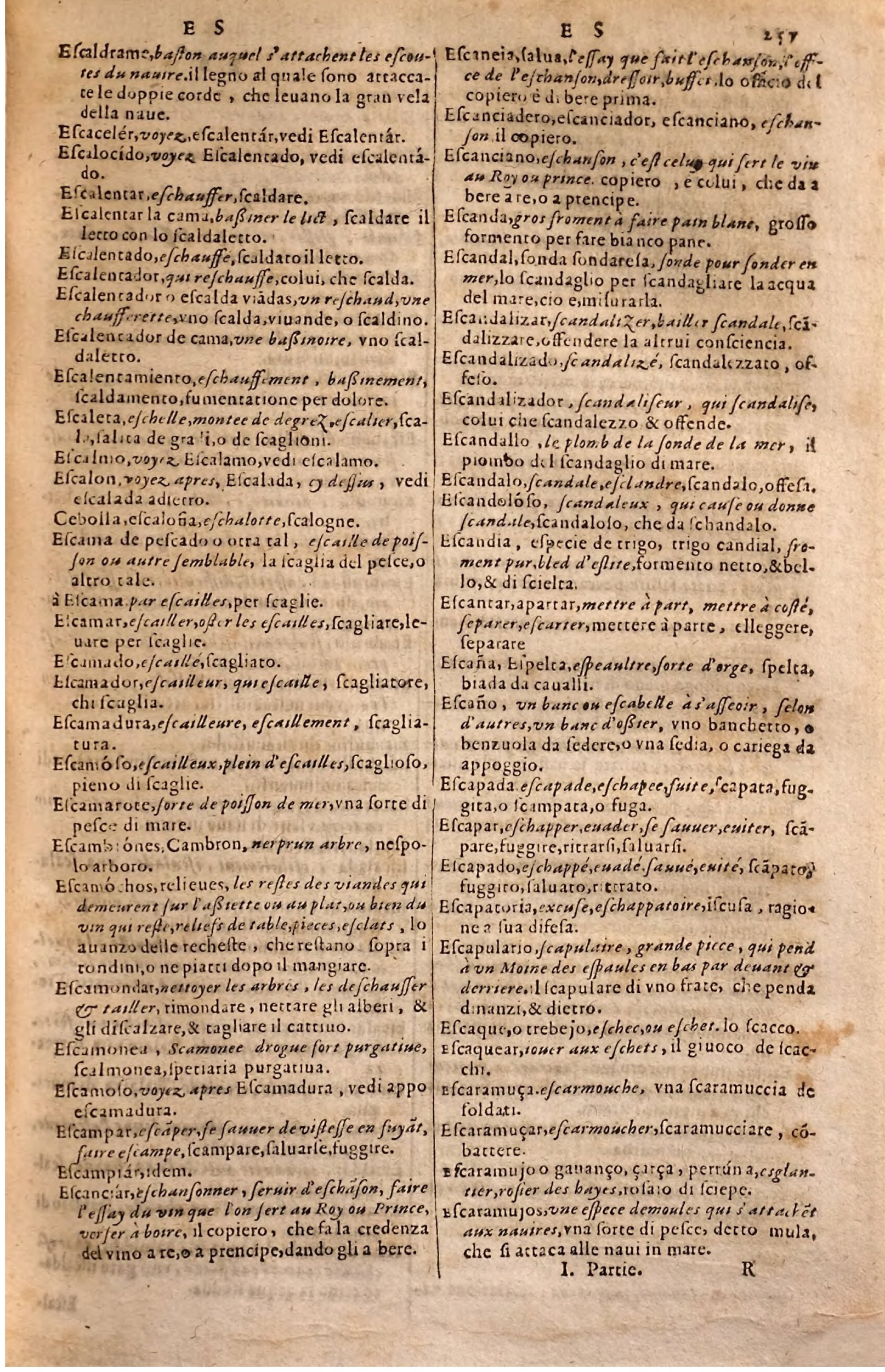 1627 - Jacques Crespin - Trésor des trois langues - Regensburg