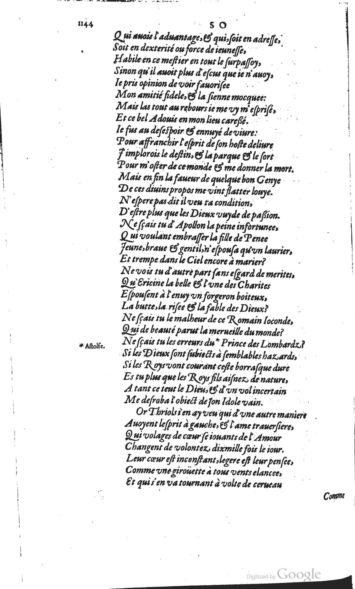 1585 - Barthélemy Honorat - Bibliothèques françaises - BSB Munich