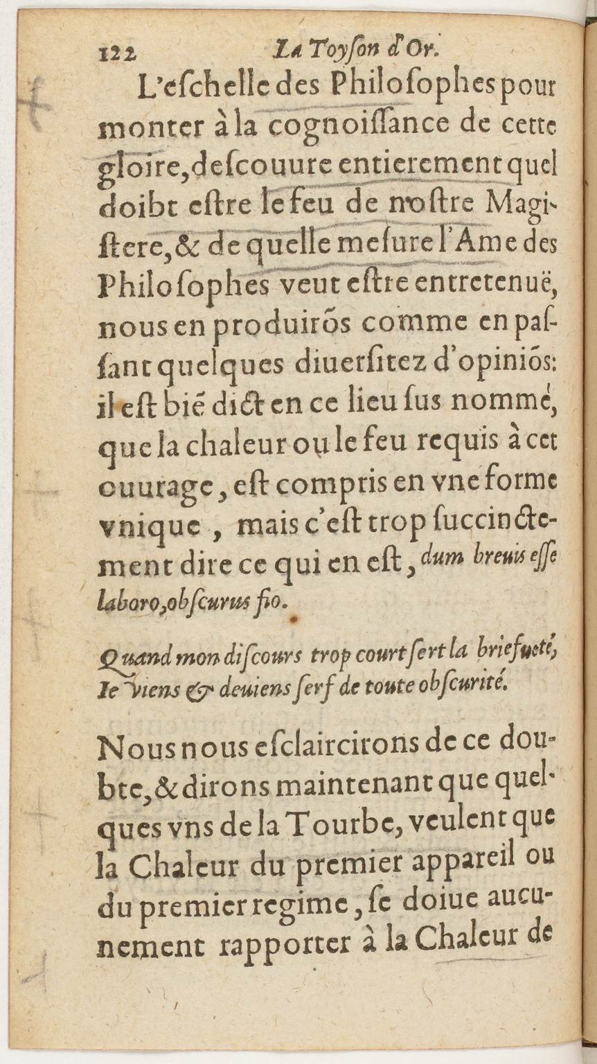 1612 - Charles Sevestre - Toison d’or ou la fleur des Trésors - BnF