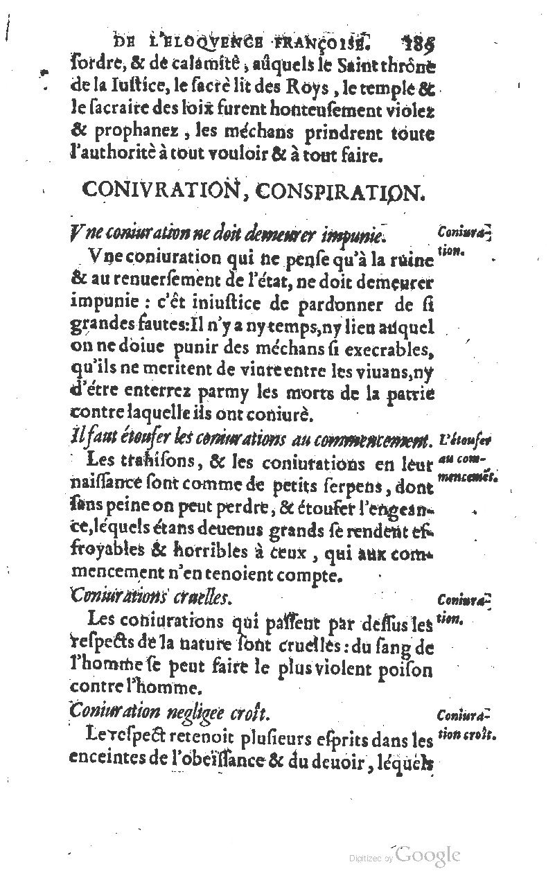 1610 - Louis Coste - Trésor de l’éloquence française (Seconde partie) - BM Lyon