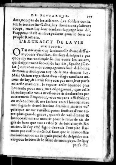 1574 - Benoît Rigaud - Trésor des vies de Plutarque - Avignon