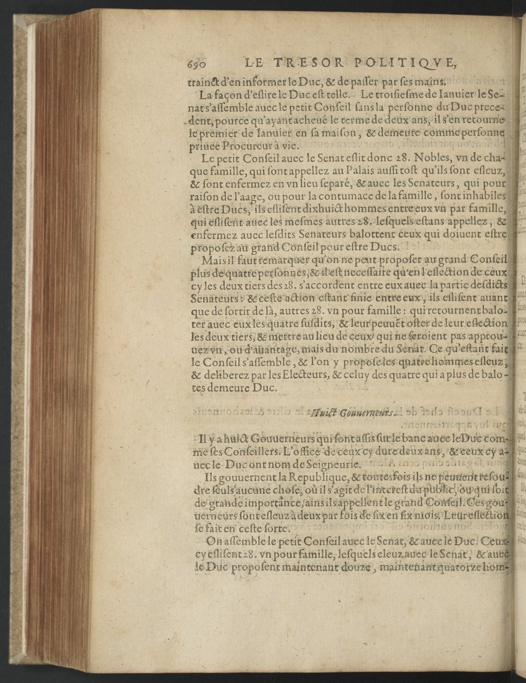 1608 - Nicolas Du Fossé - Trésor politique - BnF Tolbiac
