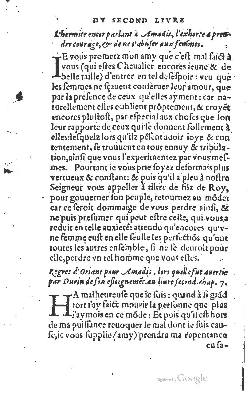 1559 - Étienne Groulleau - Trésor des Amadis - UGent