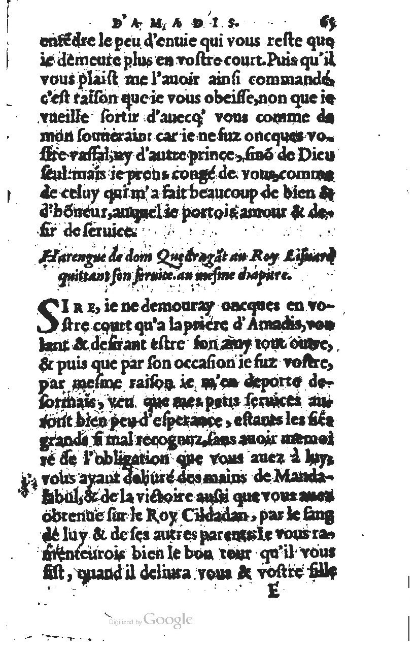 1567 - Jean Pygot - Trésor des Amadis - BM Lyon 1567 - Jean Pygot - Trésor des Amadis - BM Lyon