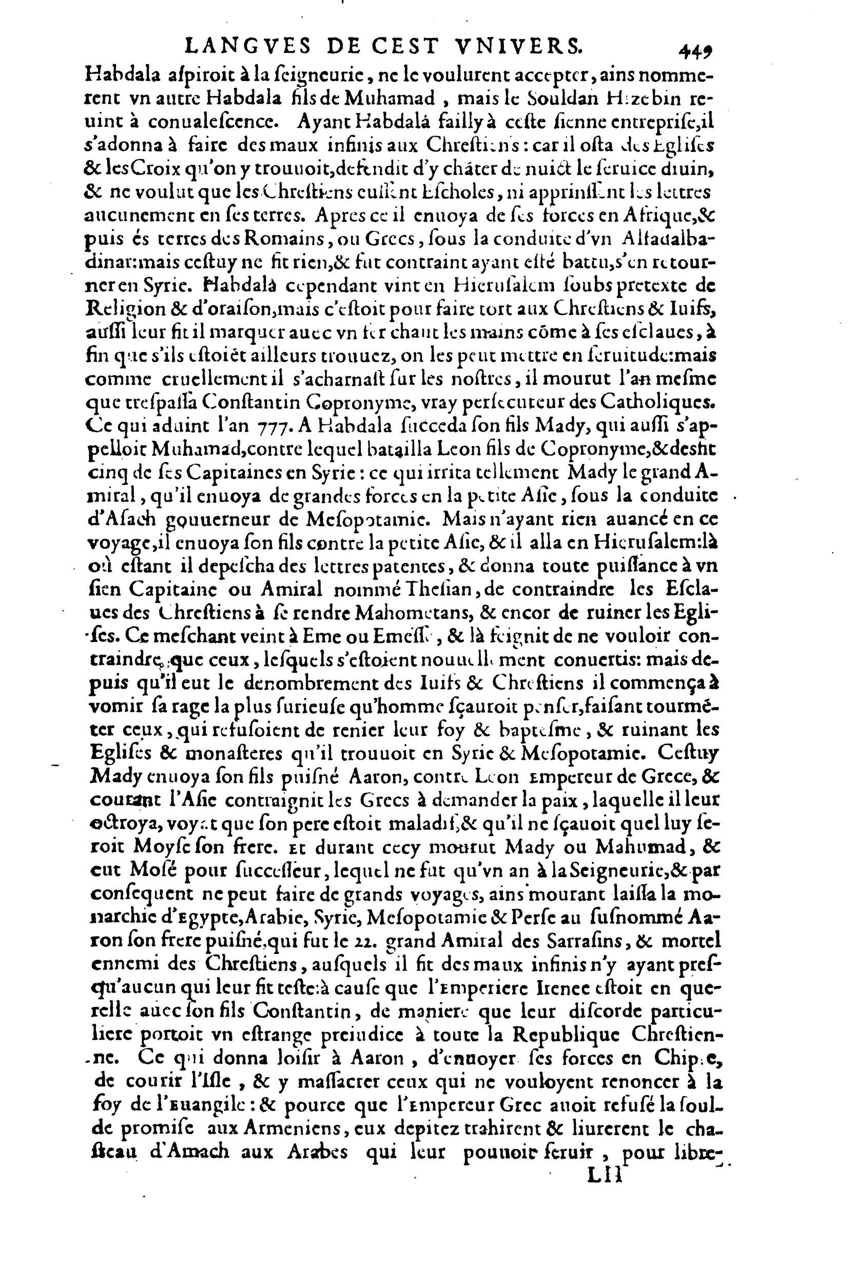 1608 - Nicolas Du Fossé - Trésor politique - BnF Tolbiac