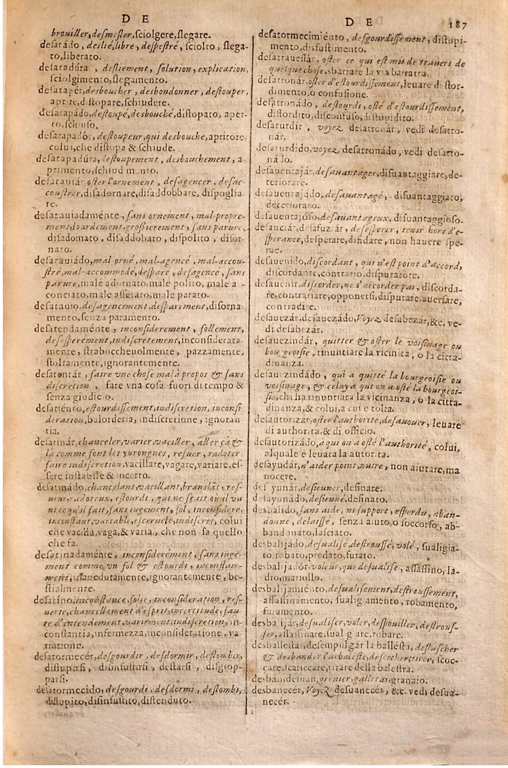 1627 - Jacques Crespin - Trésor des trois langues - Regensburg