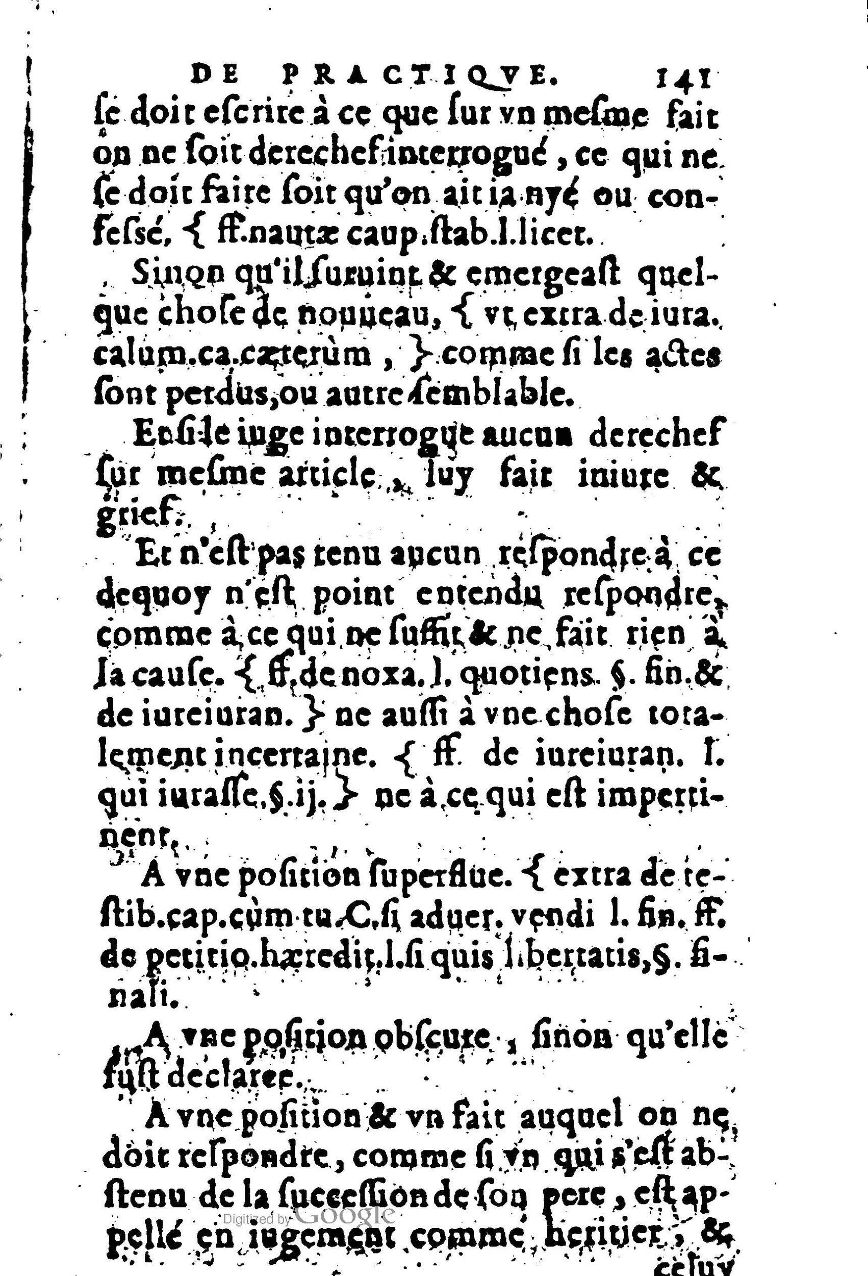 1605 - Pierre Rigaud - Trésor de pratique pour les juges - BM Lyon 1605 - Pierre Rigaud - Trésor de pratique pour les juges - BM Lyon