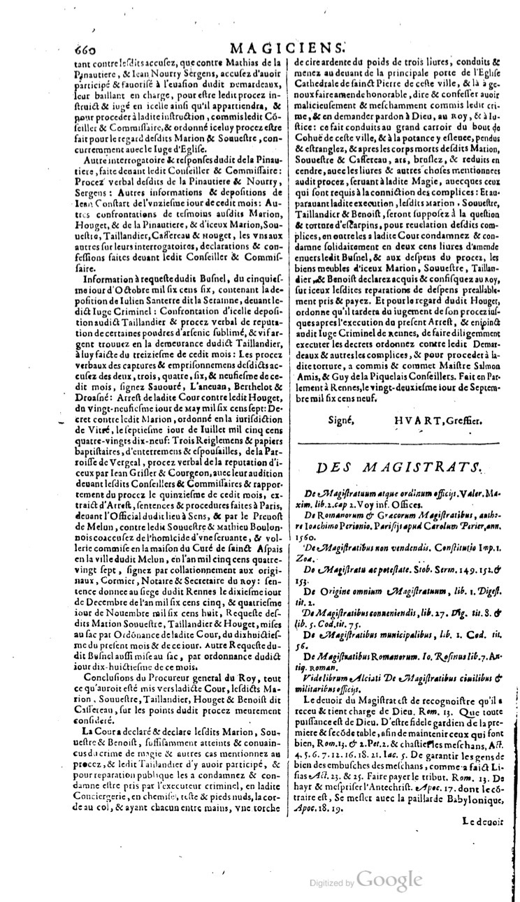 1629 - Veuve Nicolas Buon - Trésor du droit français (21754 T. 2) - BM Lyon