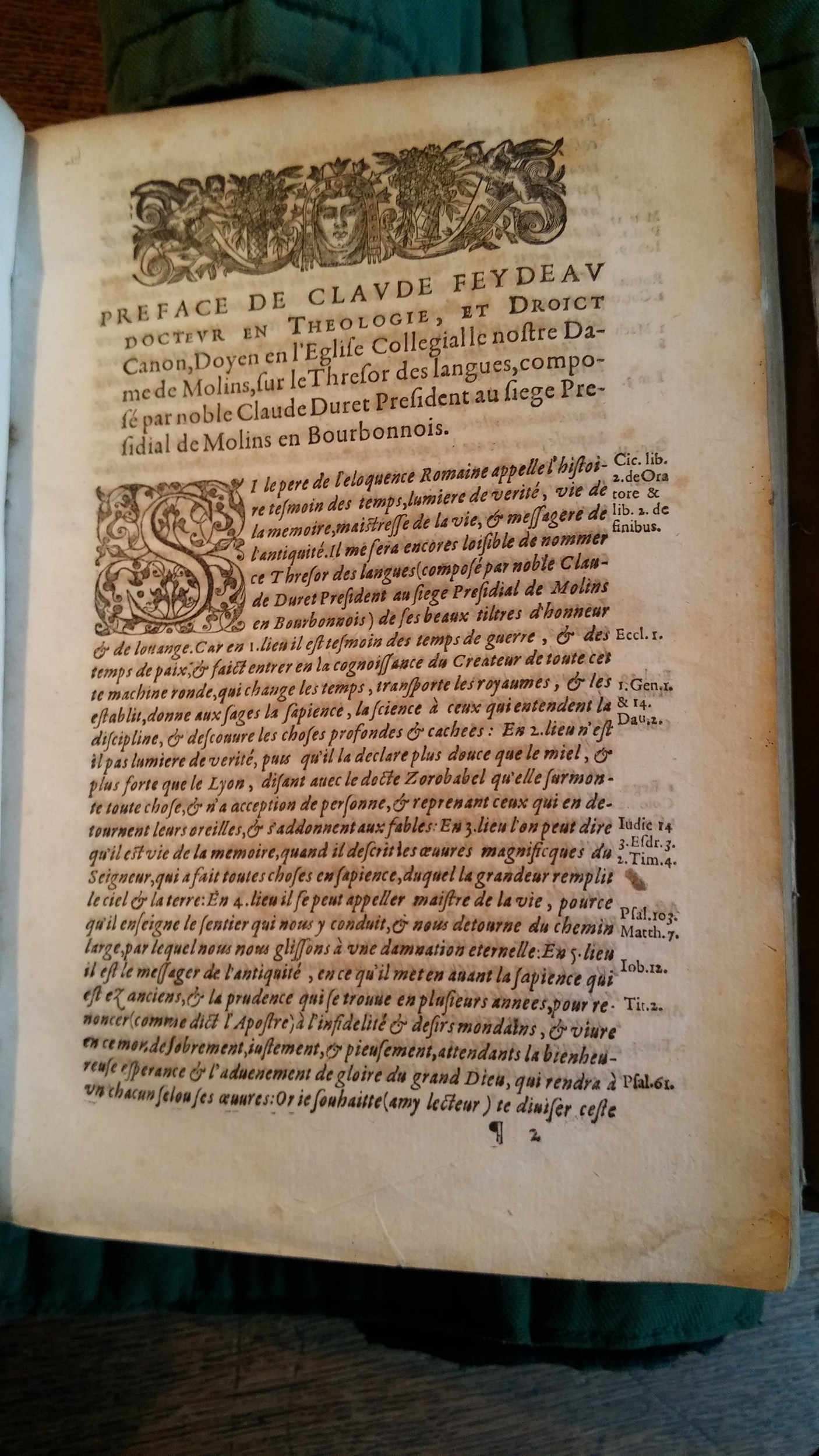 1613 - Matthieu Berjon - Trésor de l’histoire des langues de cet univers - BnF Arsenal 1613 - Matthieu Berjon - Trésor de l’histoire des langues de cet univers - BnF Arsenal
