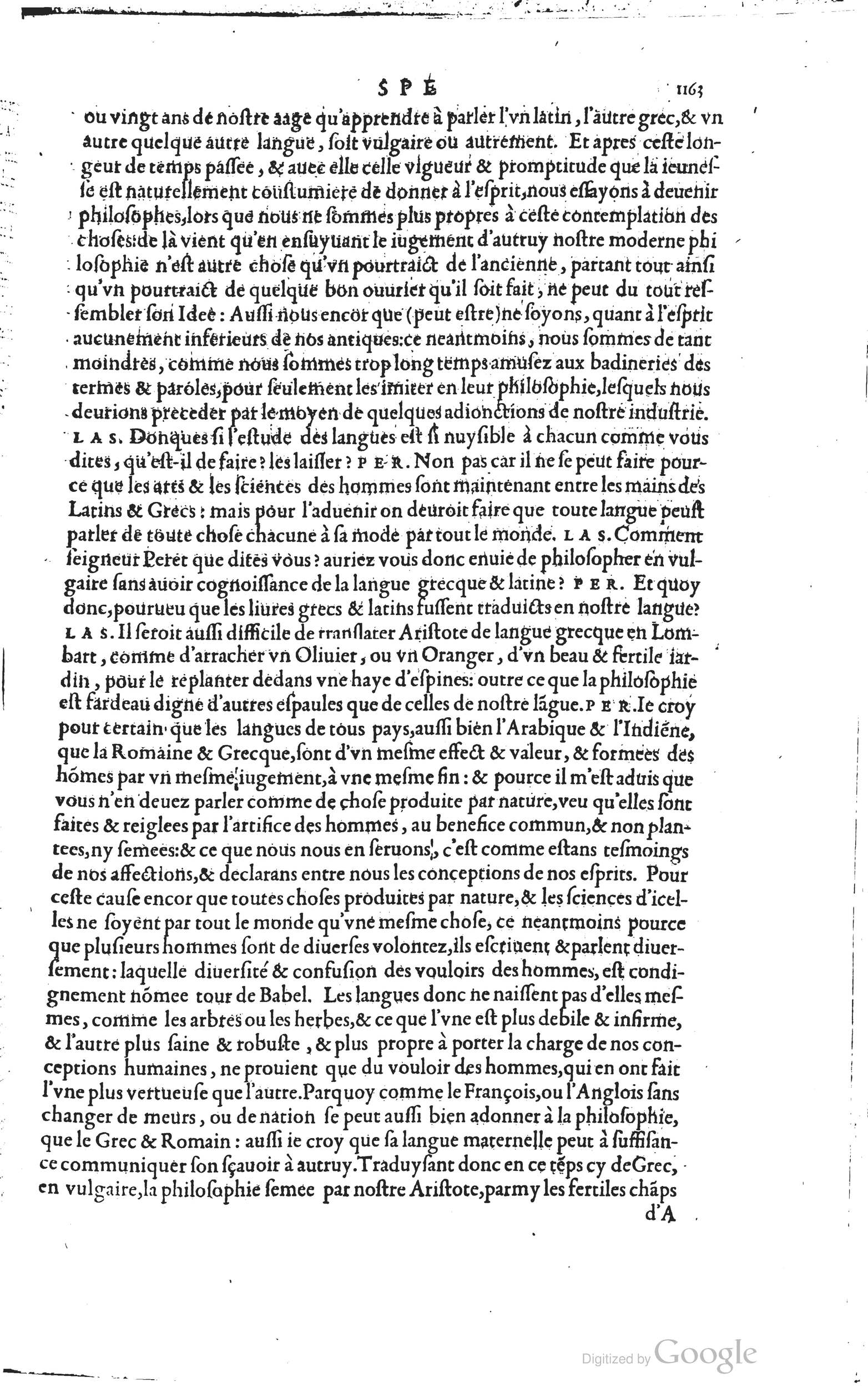 1585 - Barthélemy Honorat - Bibliothèques françaises - BSB Munich