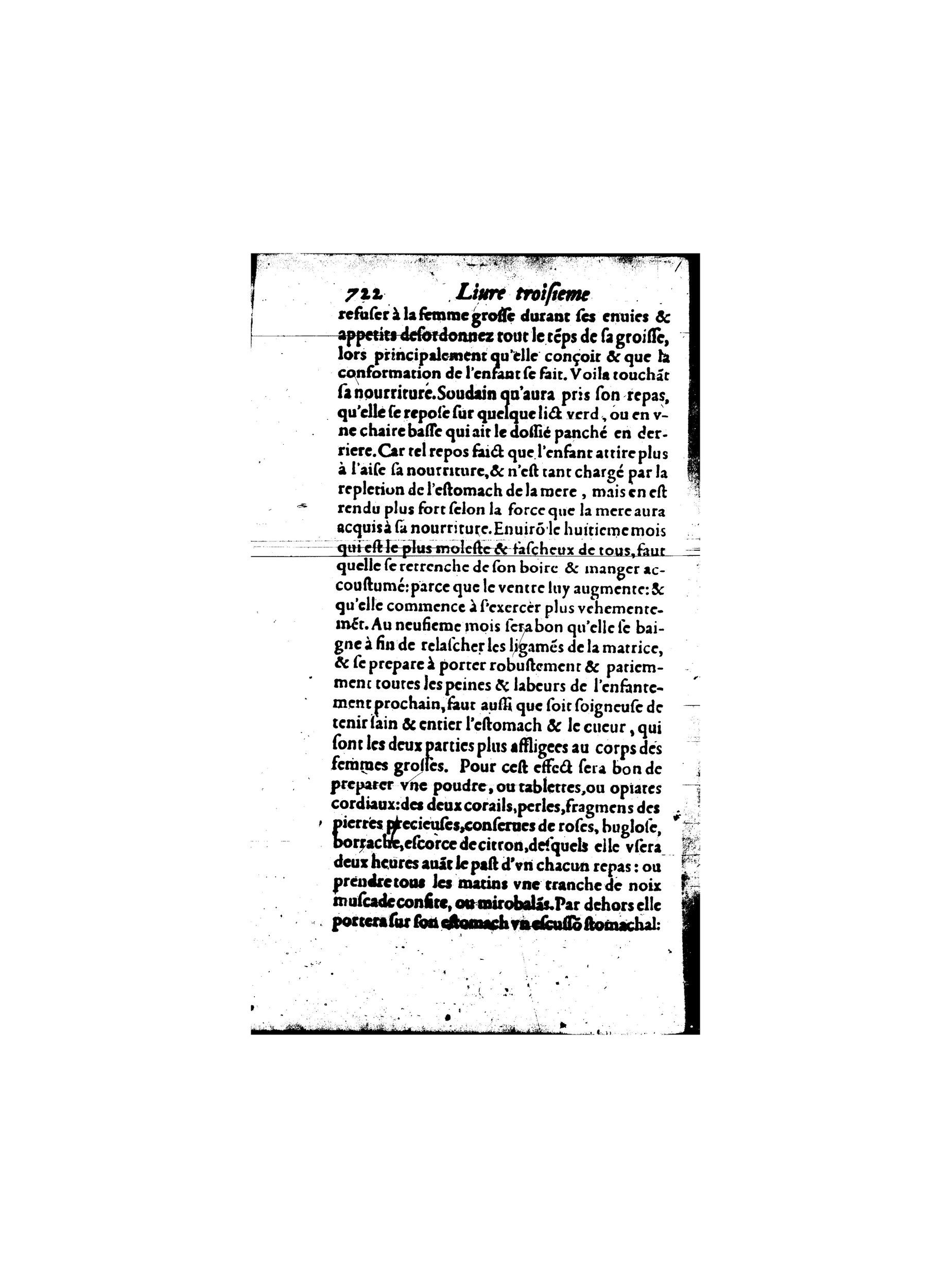 1587 - Jacques du Puis - Trésor des remèdes secrets pour les maladies des femmes - BnF