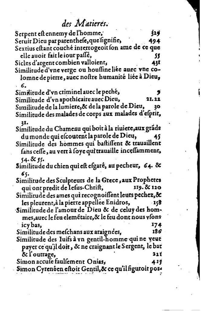 1607 - Nicolas Du Fossé - Trésor quadragésimal - T 02 - BM Lyon