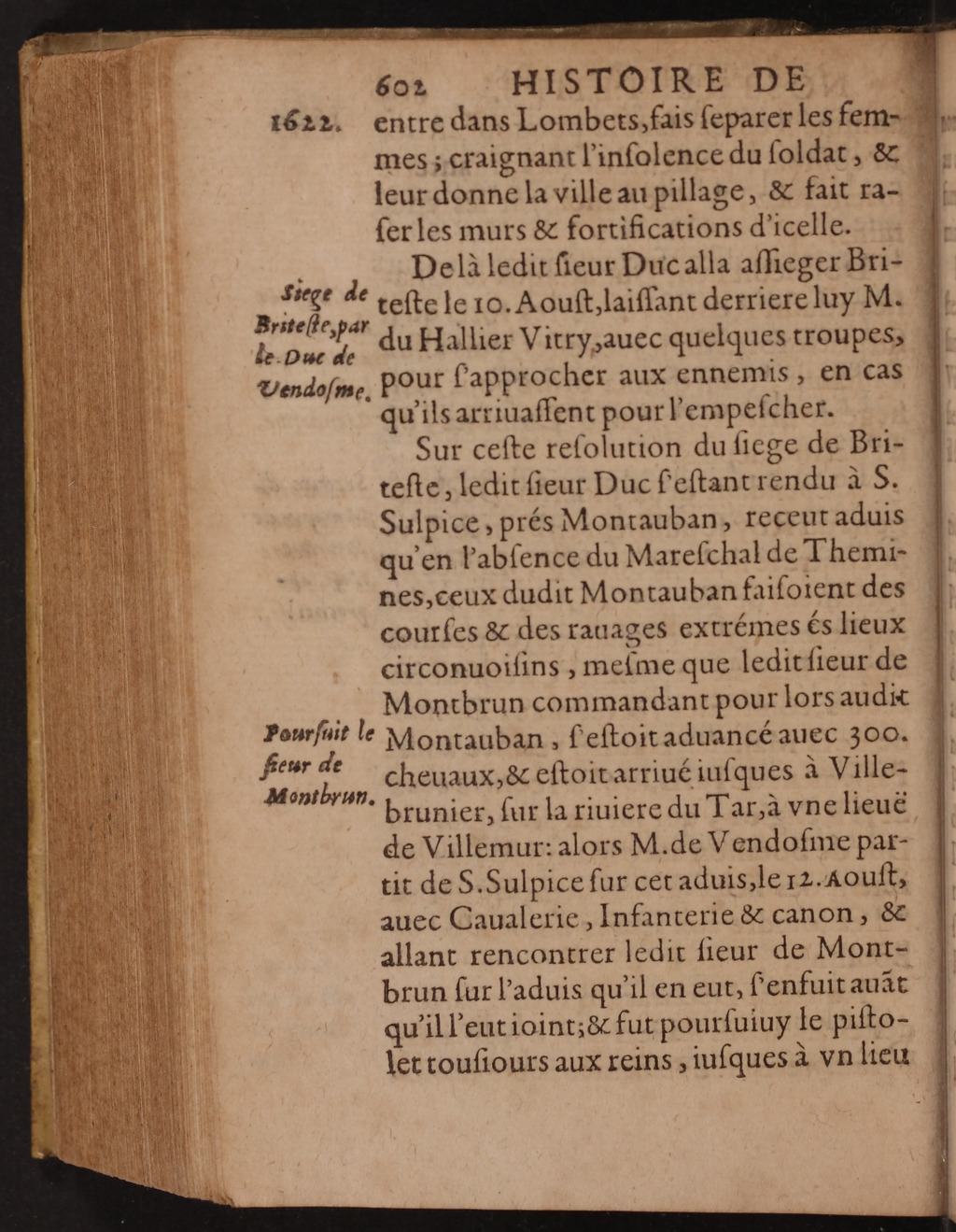 1626 - Joseph Bouillerot - Trésor de l’histoire générale de notre temps - BnF Arsenal