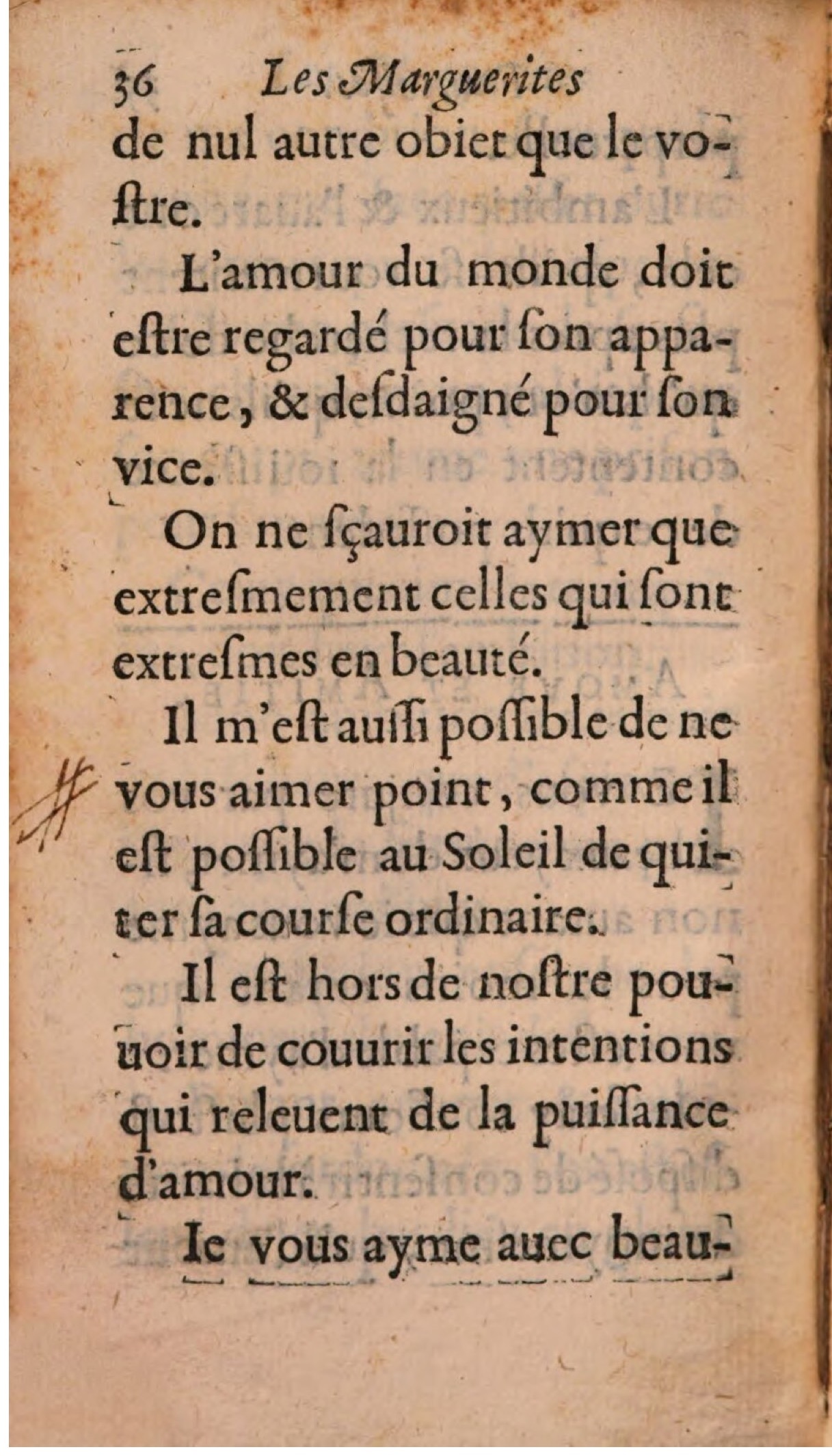 1608 - Théodore Reinsart - Les Marguerites françaises ou Trésor des Fleurs du bien-dire - BSB Munich