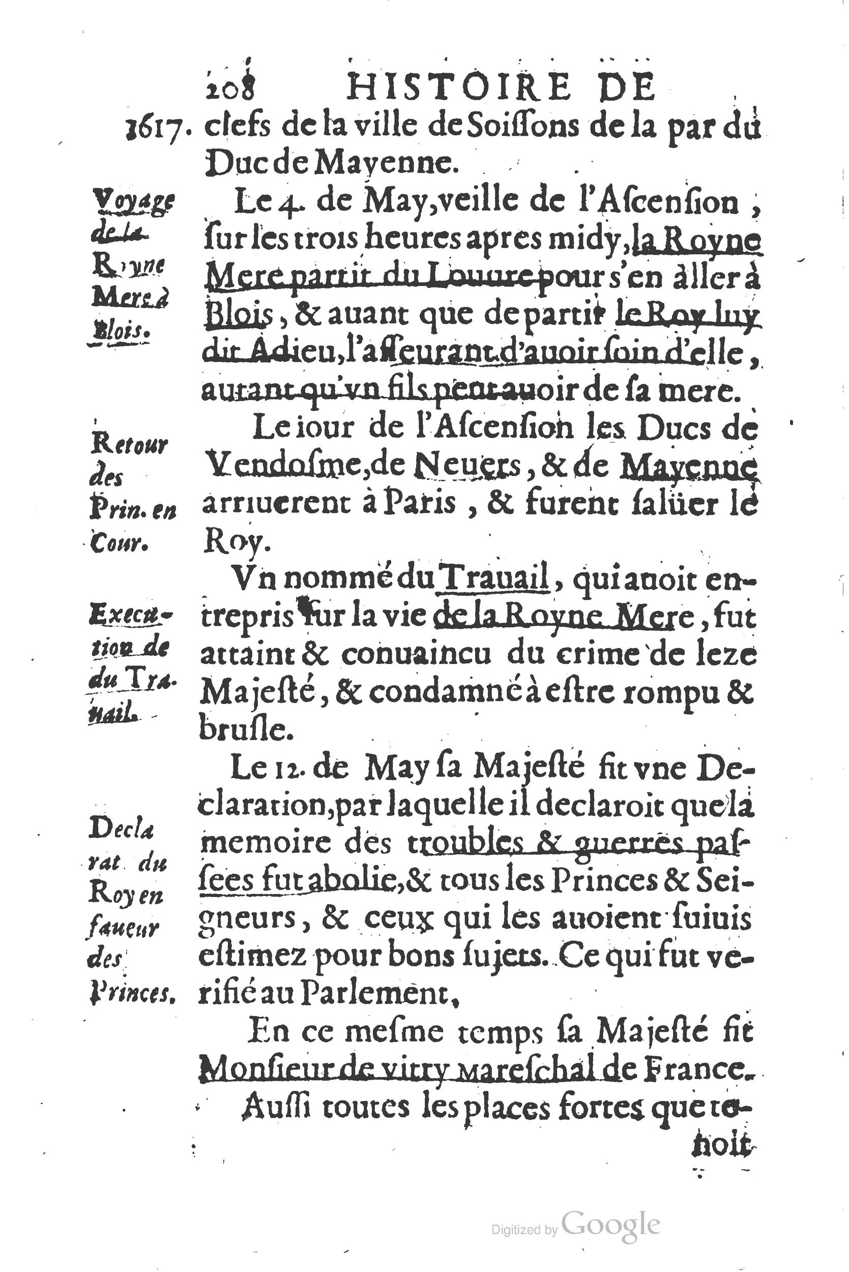 1626 - Joseph Bouillerot - Trésor de l’histoire générale de notre temps - BSB Munich