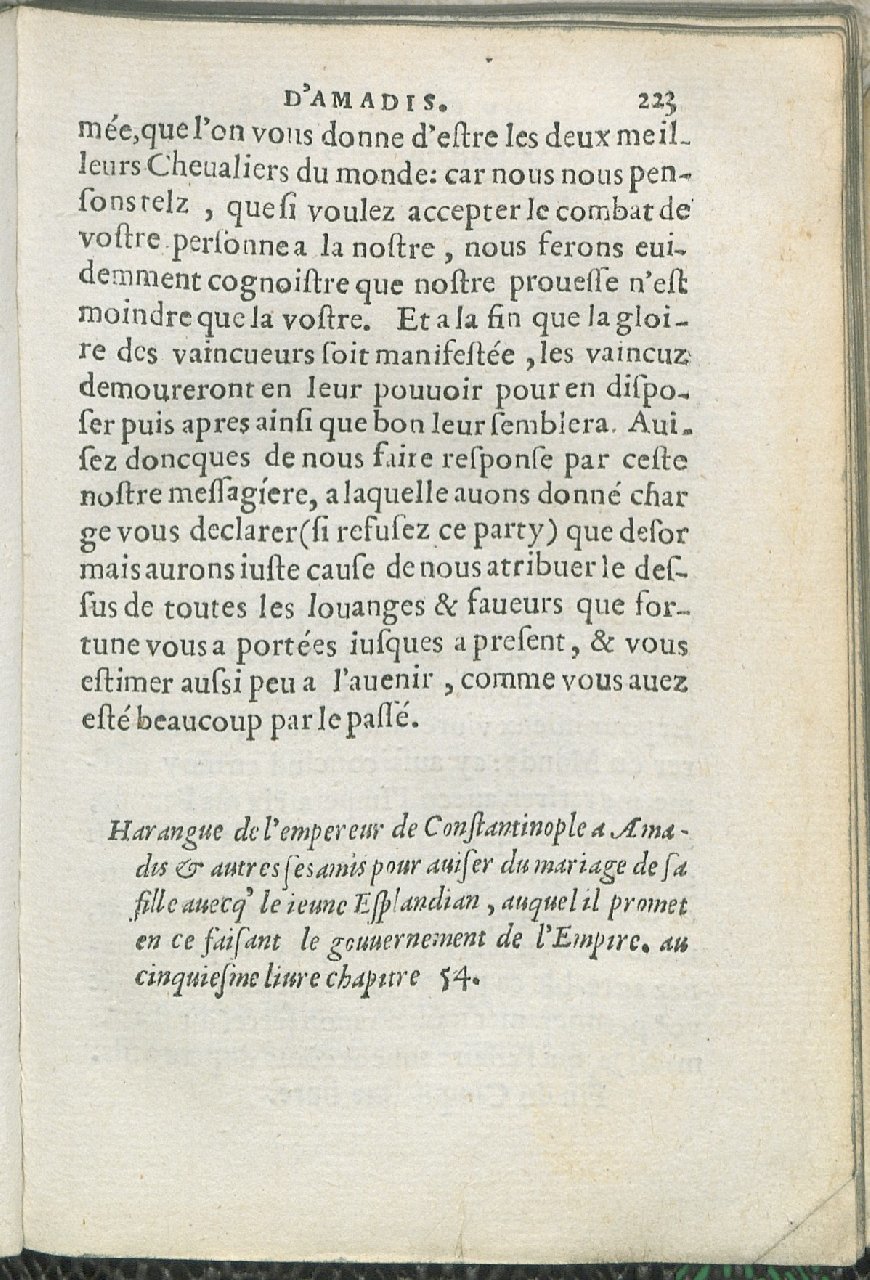 1559 - Pierre Regnard - Trésor des Amadis - Det KLG Copenhague