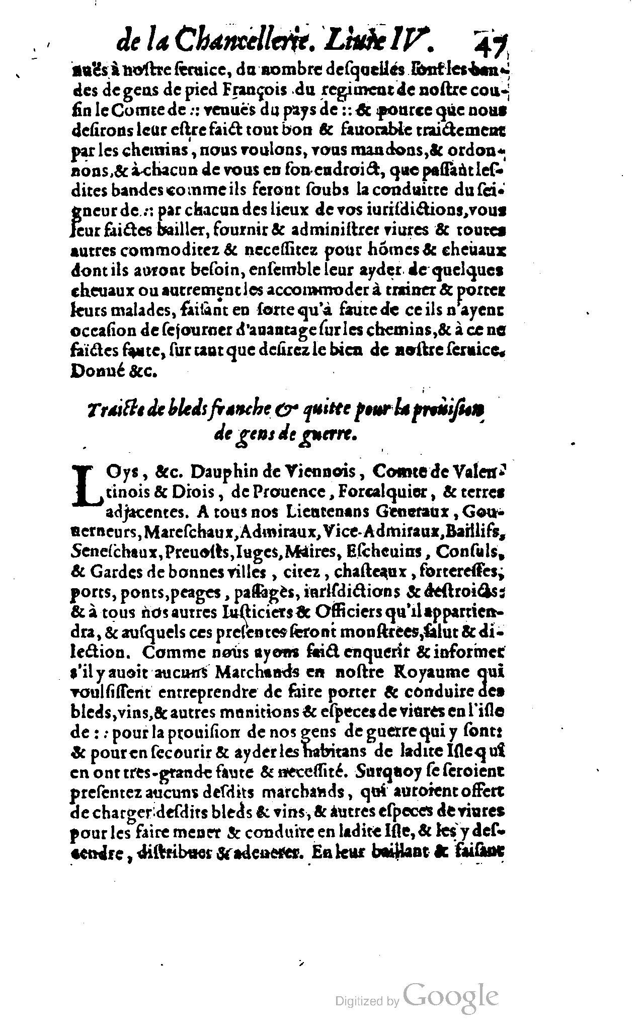 1614 - Jean Richer - Trésor du nouveau style et protocole de la chancellerie de France - BSB Munich