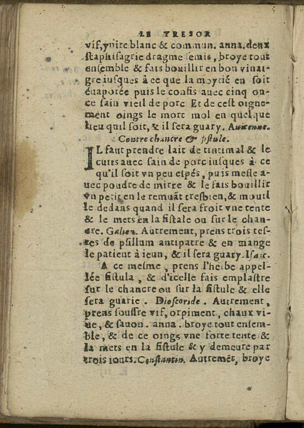 1581 - Jean Bailleur - Trésor des pauvres - Le Havre