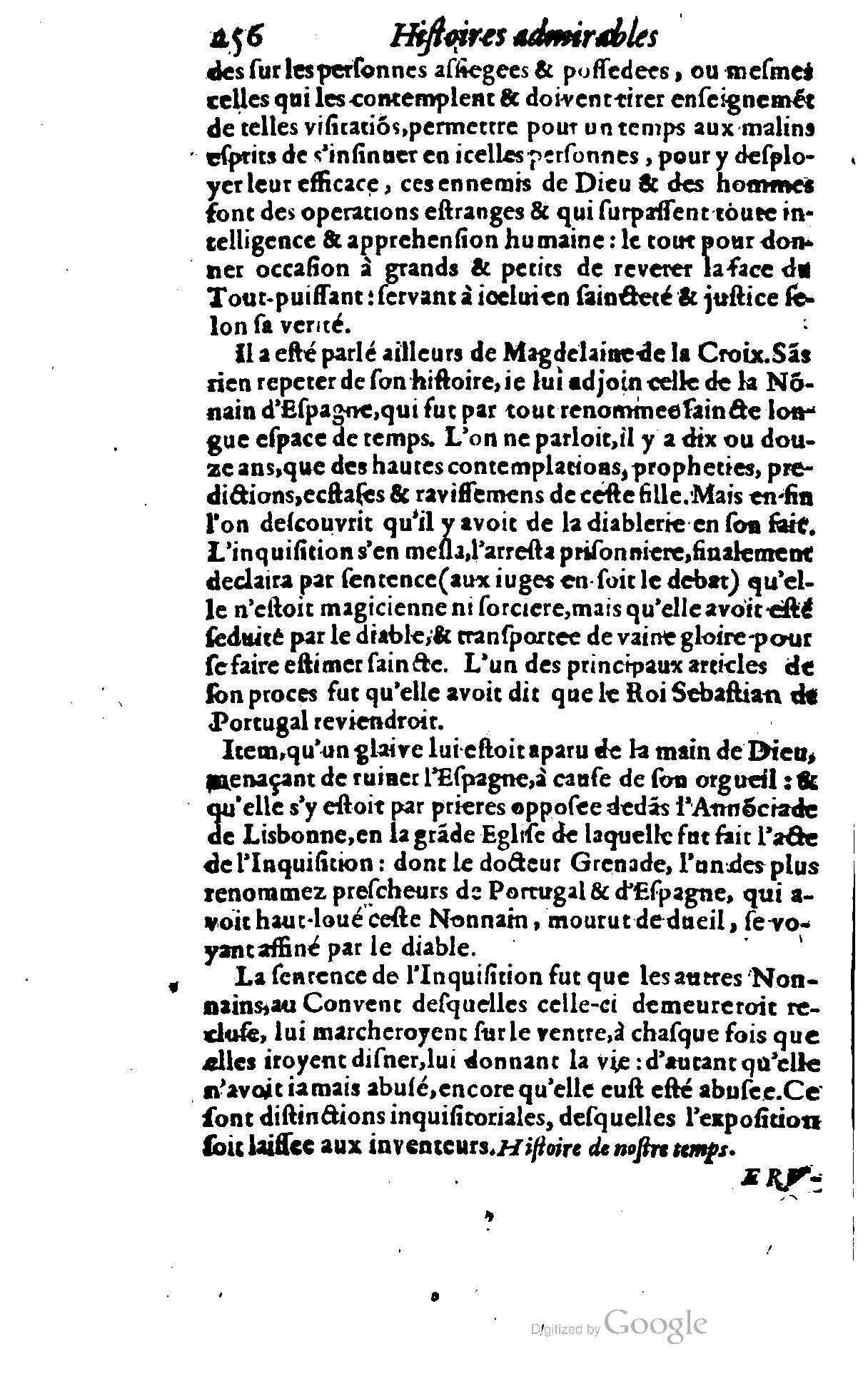 1628 - Jacques Crespin - Trésor d’histoires admirables et mémorables - BSB Munich 1628 - Jacques Crespin - Trésor d’histoires admirables et mémorables - BSB Munich