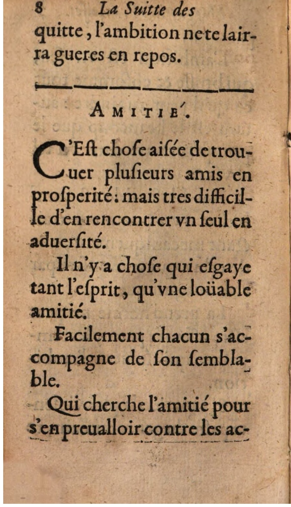 1611 - Théodore Reinsart - La Suitte des marguerites françoises, ou second thresor du bien dire - BSB Munich 1611 - Théodore Reinsart - La Suitte des marguerites françoises, ou second thresor du bien dire - BSB Munich