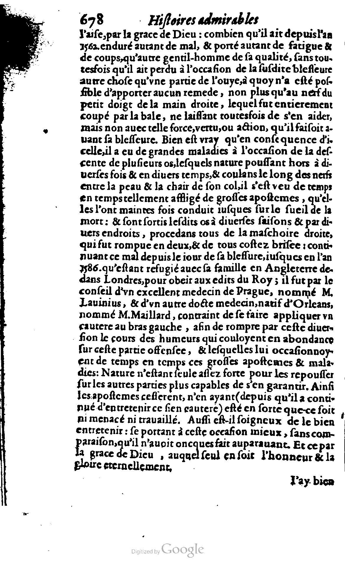 1620 - Samuel Crespin - Trésor d’histoires admirables et mémorables - BCU Lausanne 1620 - Samuel Crespin - Trésor d’histoires admirables et mémorables - BCU Lausanne