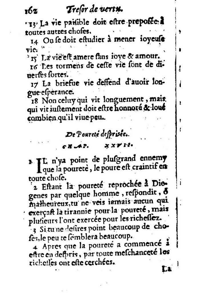 1558 - Nicolas Perrineau et Jean Temporal - Trésor de vertu - BM Lyon