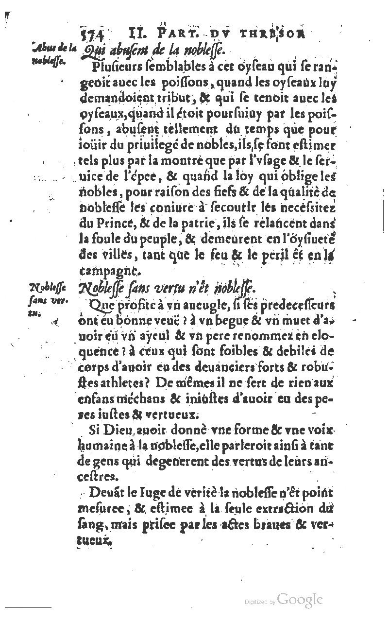 1610 - Louis Coste - Trésor de l’éloquence française (Seconde partie) - BM Lyon