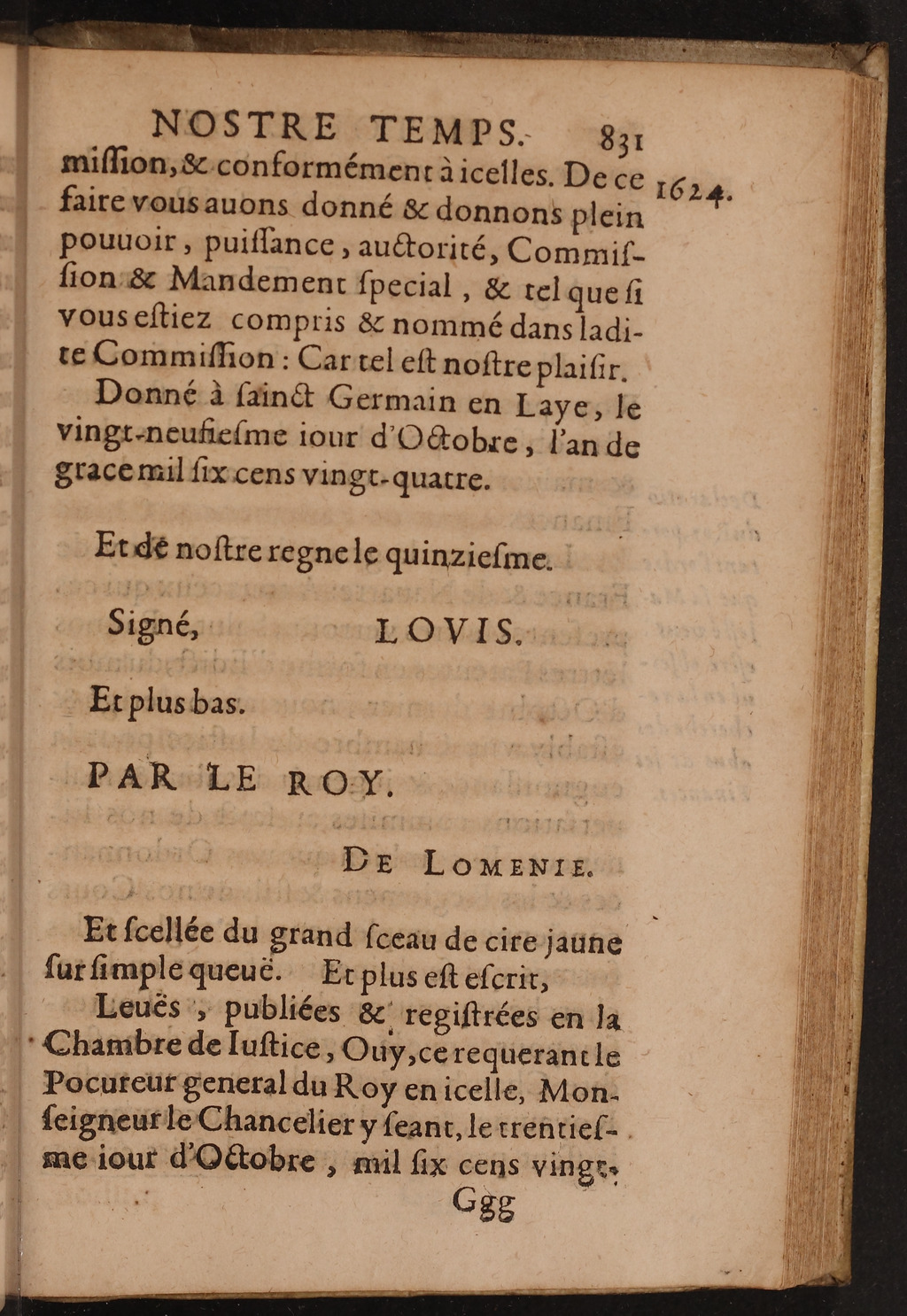 1626 - Joseph Bouillerot - Trésor de l’histoire générale de notre temps - BnF Arsenal