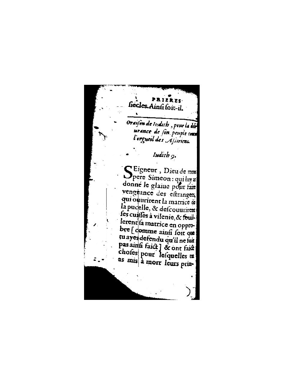 1596 - Guillaume Auvray - Trésor des prières, oraisons et instructions chrétiennes - BnF