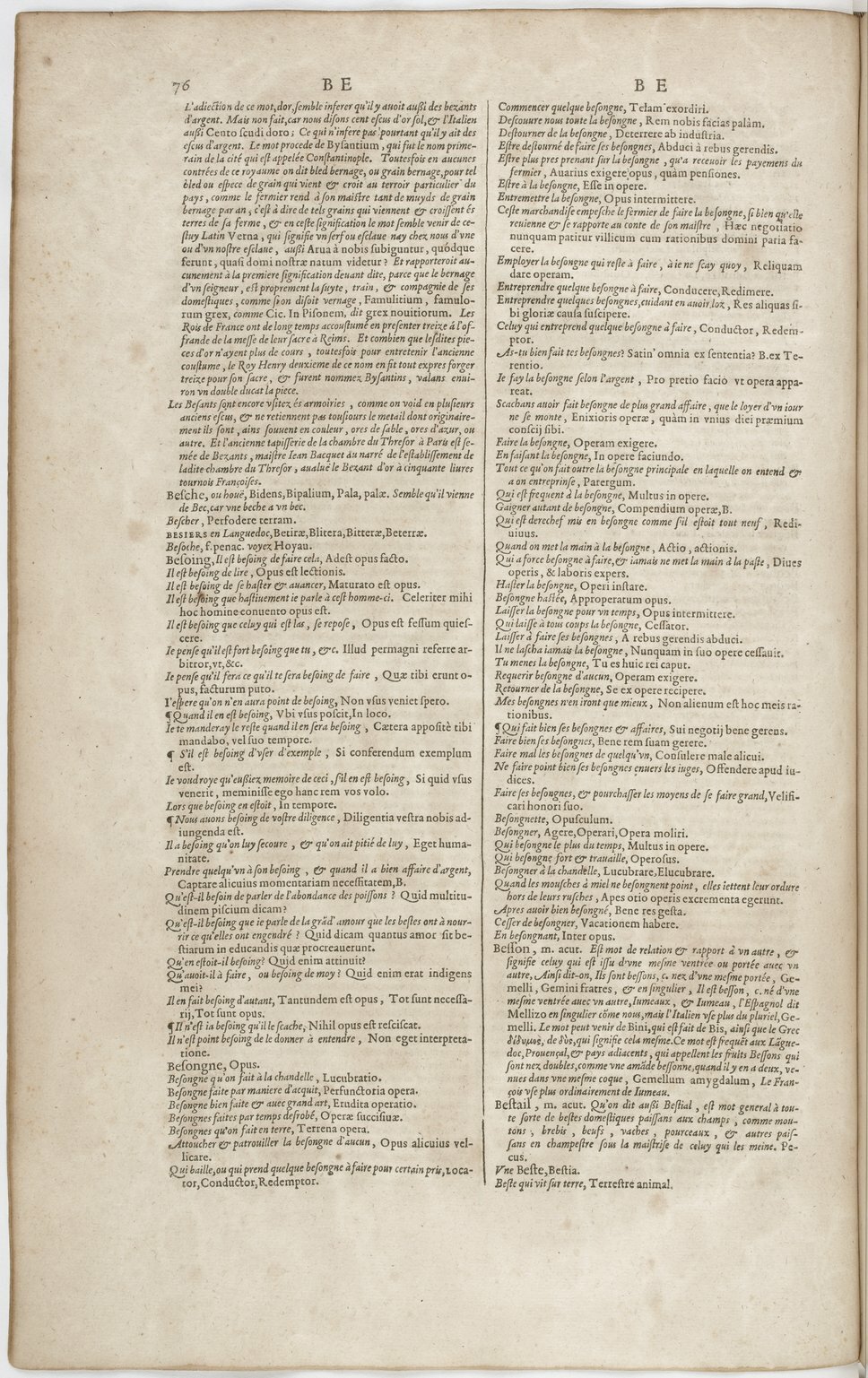 1606 - David Douceur - Trésor de la langue française - BnF