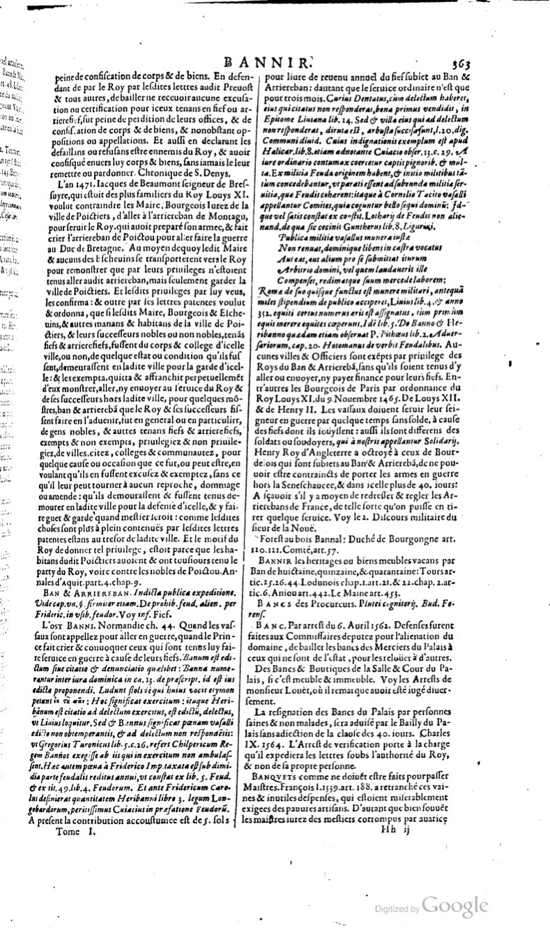 1629 - Veuve Nicolas Buon - Trésor du droit français (29620 T. 1) - BM Lyon
