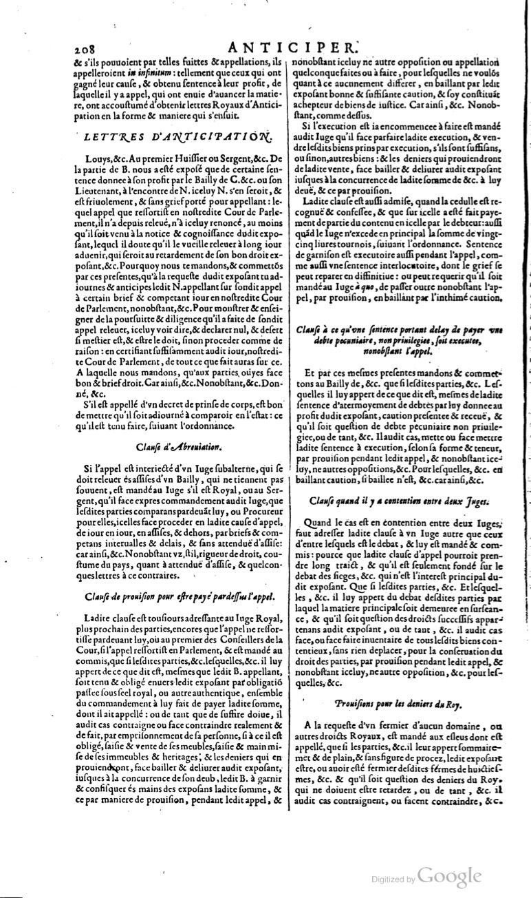1629 - Veuve Nicolas Buon - Trésor du droit français (21754 T. 1) - BM Lyon 1629 - Veuve Nicolas Buon - Trésor du droit français (21754 T. 1) - BM Lyon